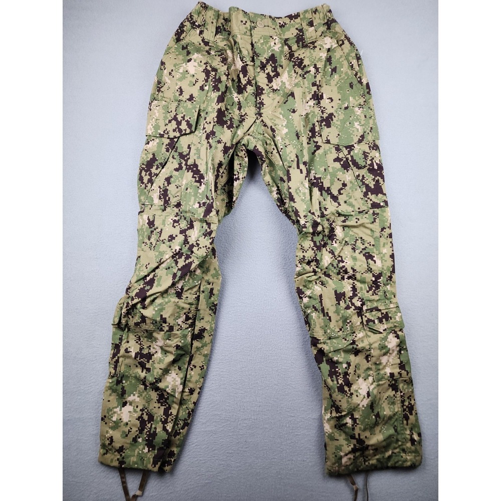 M & M Manufacturing Pants Mens M 30x31 Green Type III Camo Cargo NWU Ripstop